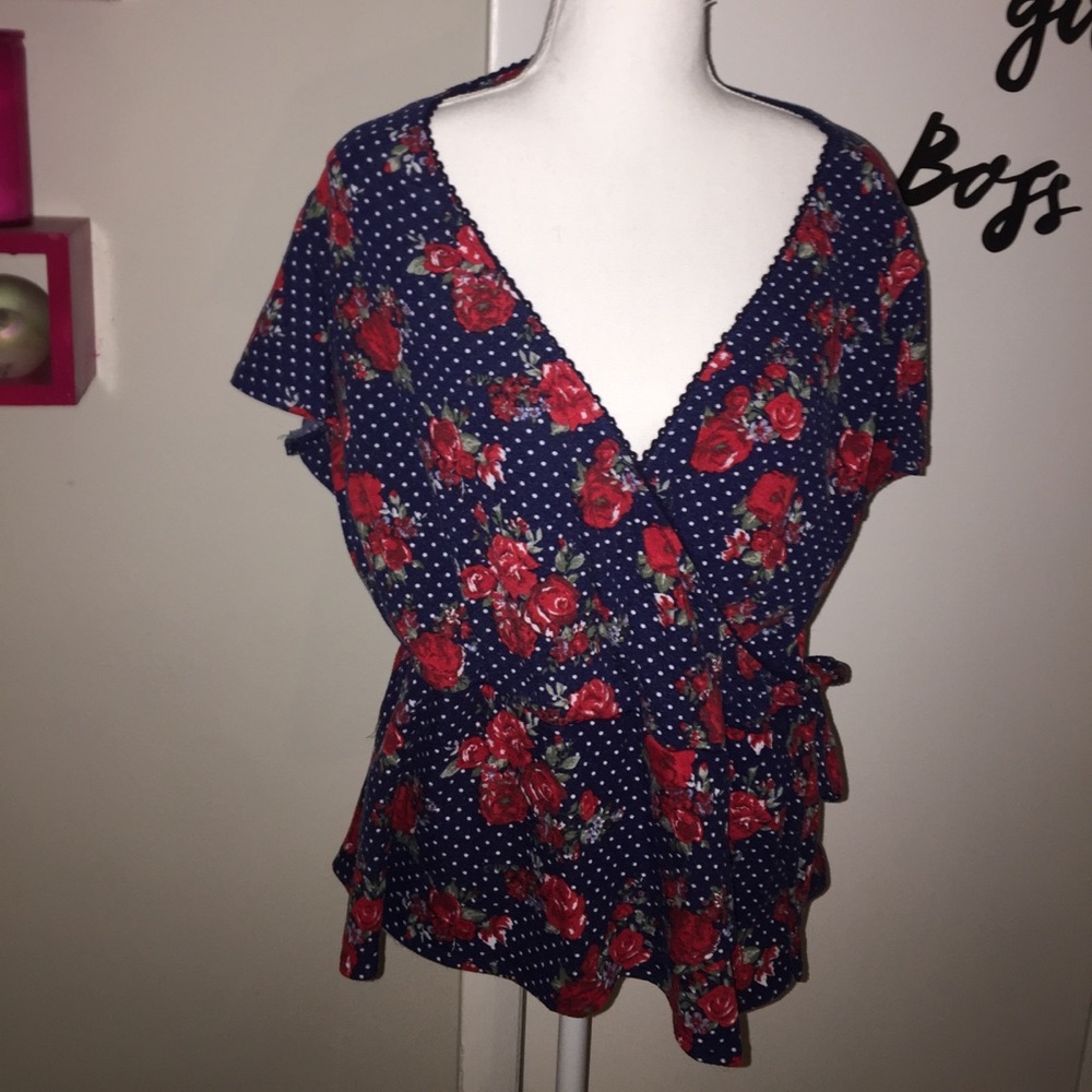 Retro style blouse